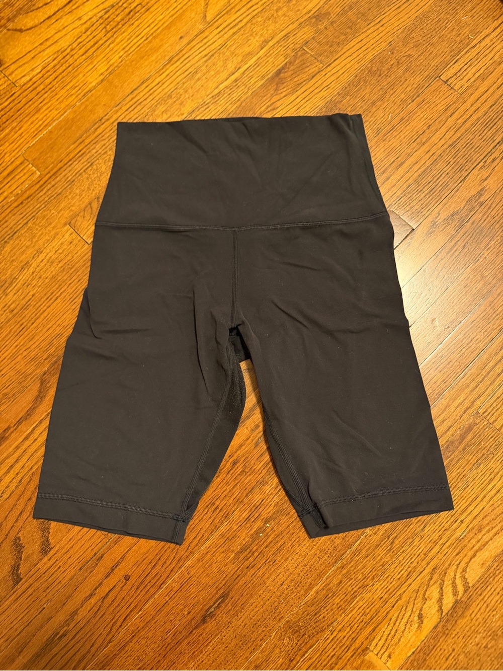lululemon athletica Black High-Rise Bike Shorts